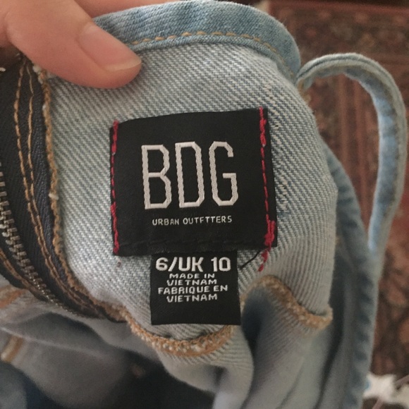 RELISTED BDG • Denim Romper - Picture 7 of 7